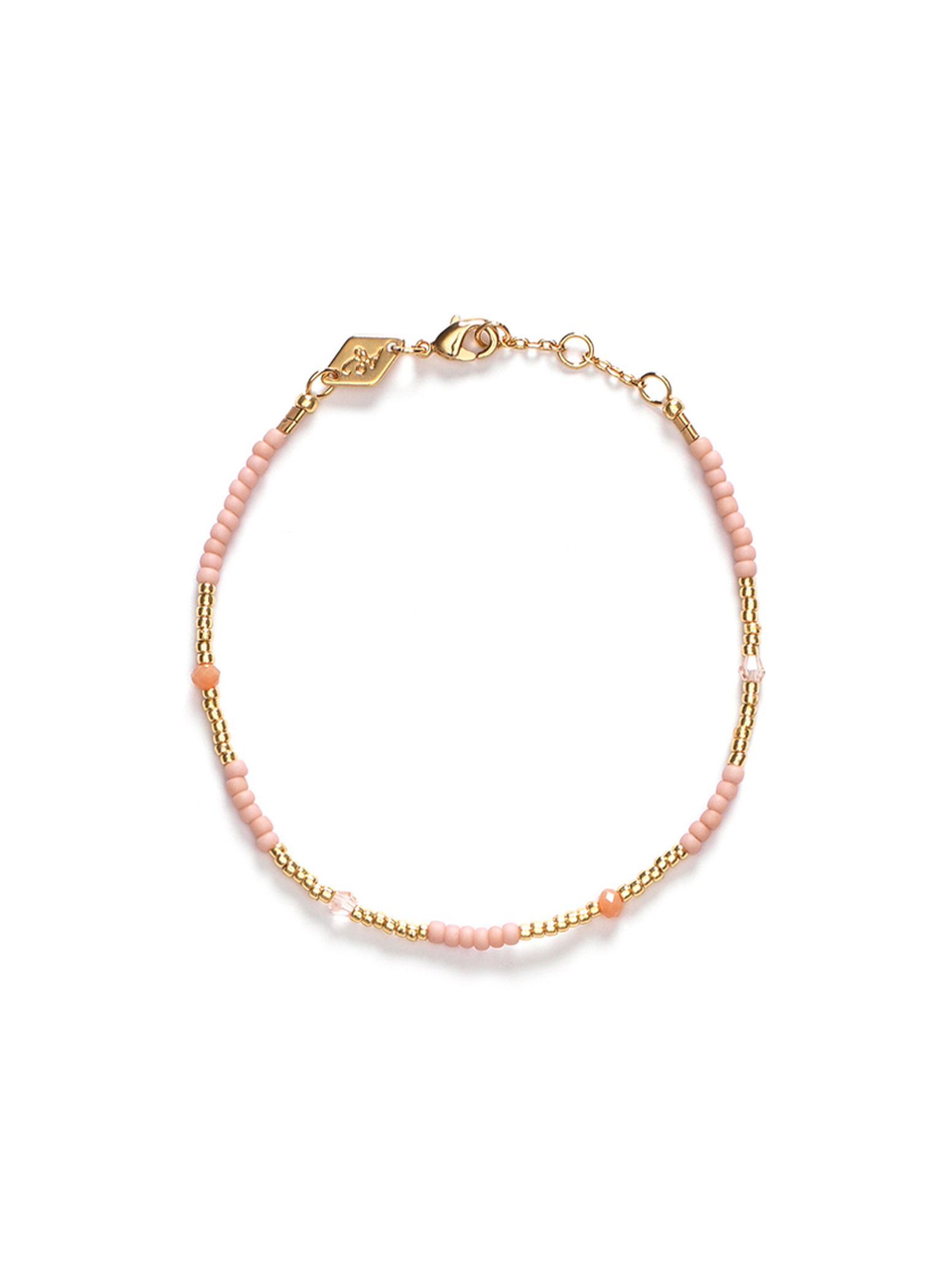 Ordliste scramble Rationel Clemence Bracelet // Pink Sand | Køb ANNI LU armbånd | NORI NORI