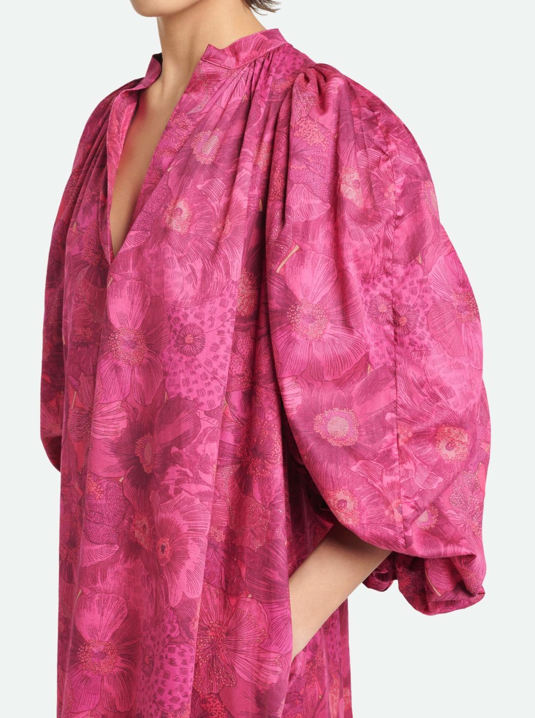 Vanessa Dress // Fuchsia | Køb VANESSA BRUNO kjole online hos NORI NORI